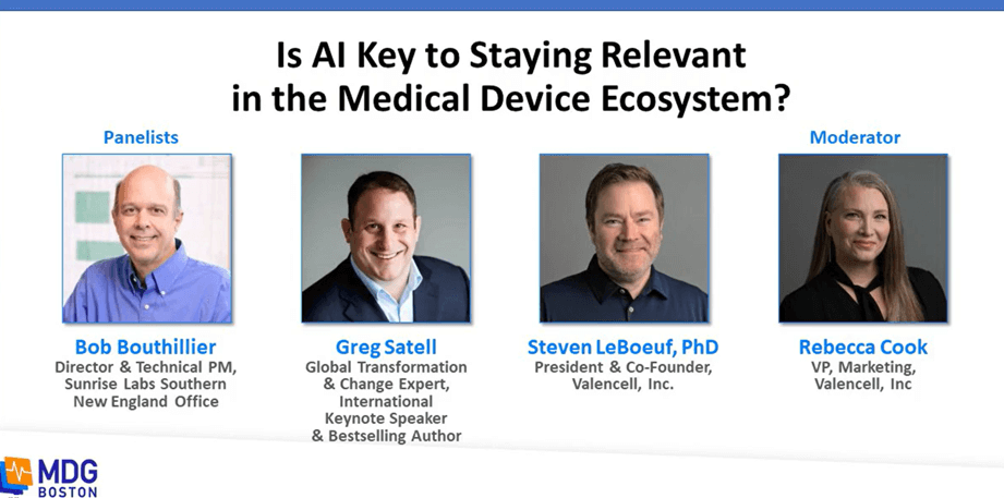 MDG Webinar Is AI Key to Staying Relevant in the Medical Device Ecosystem?